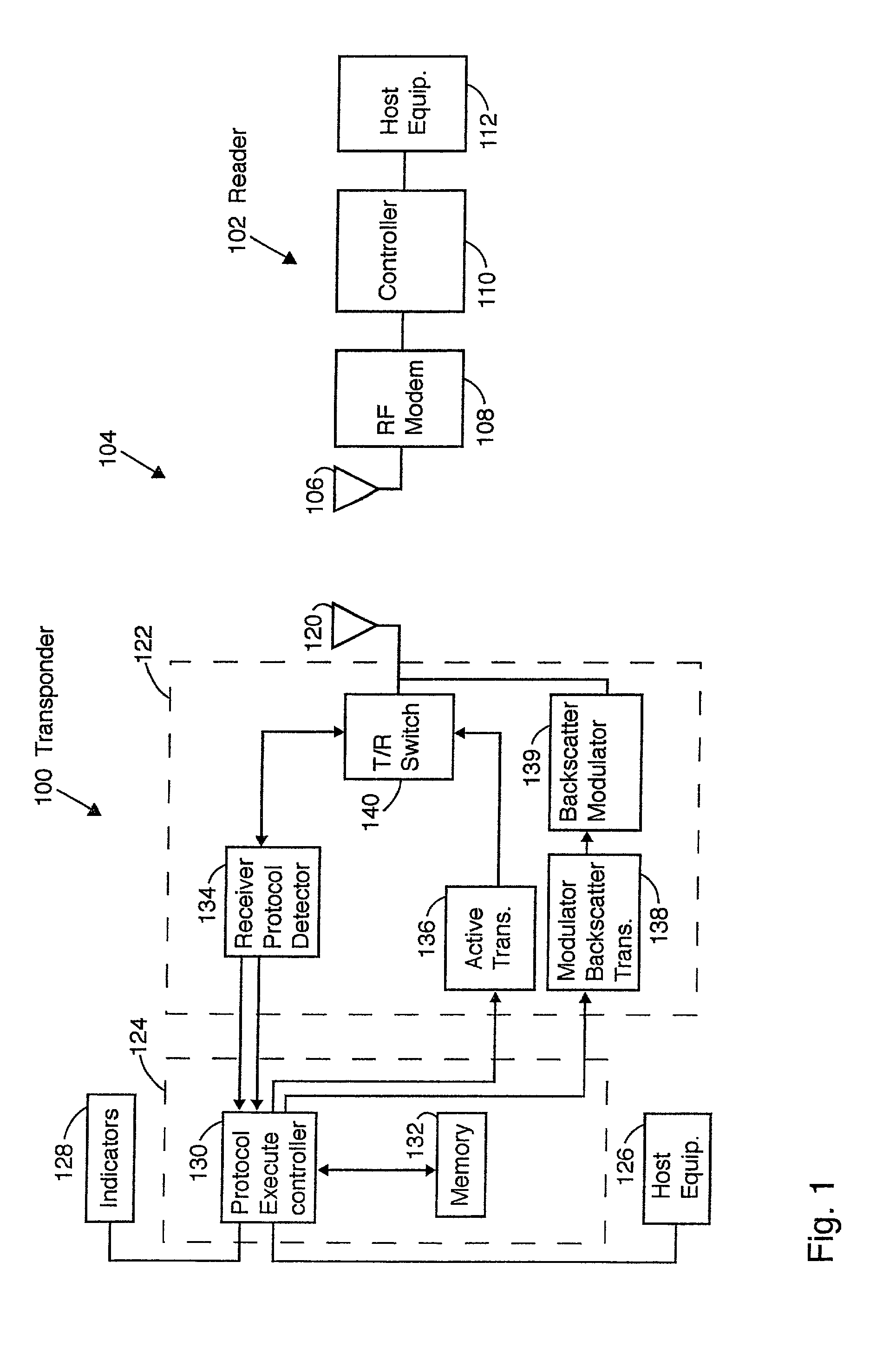 Multiple protocol transponder