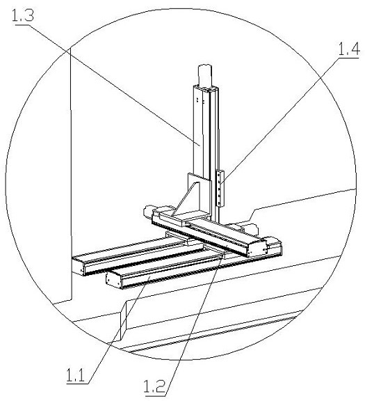 Robot oil filling or gas filling method