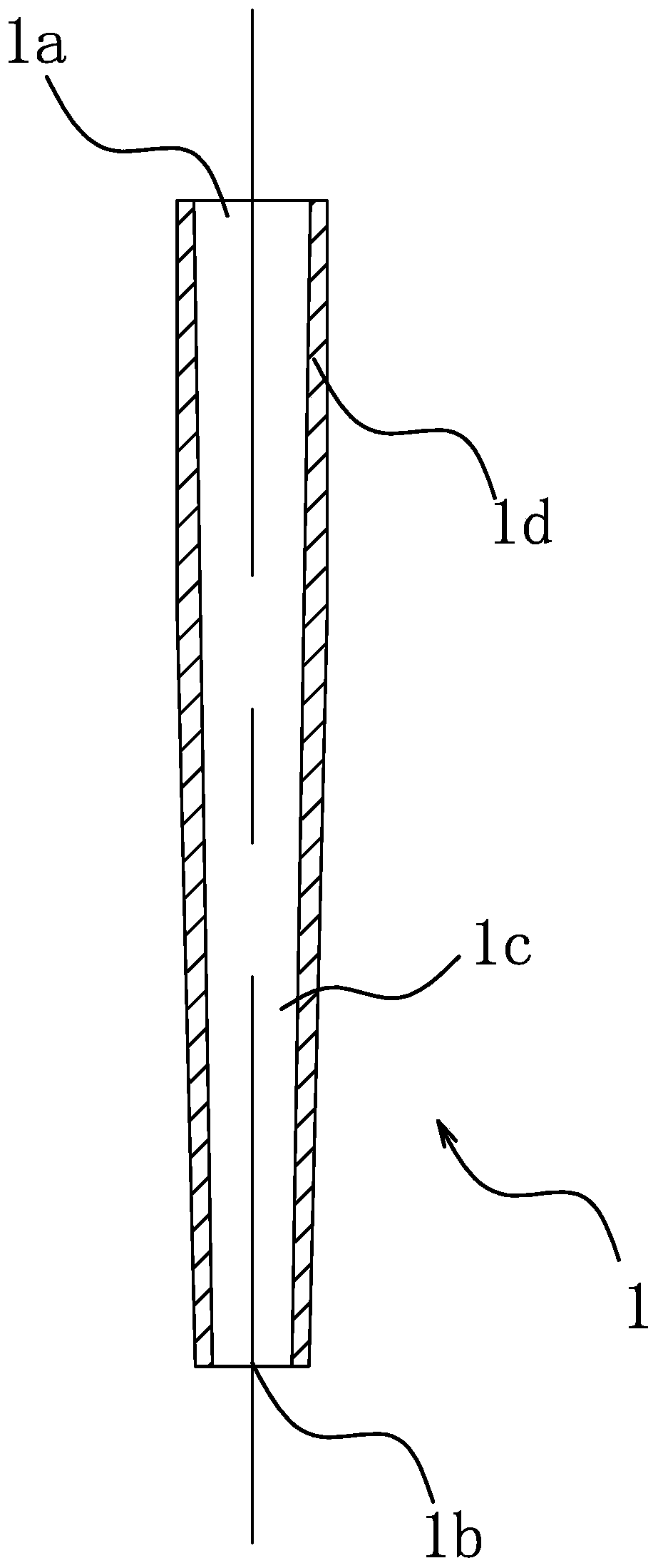 Method for inhibiting coating shrinkage rate of water-based filler, and pipe tool thereof