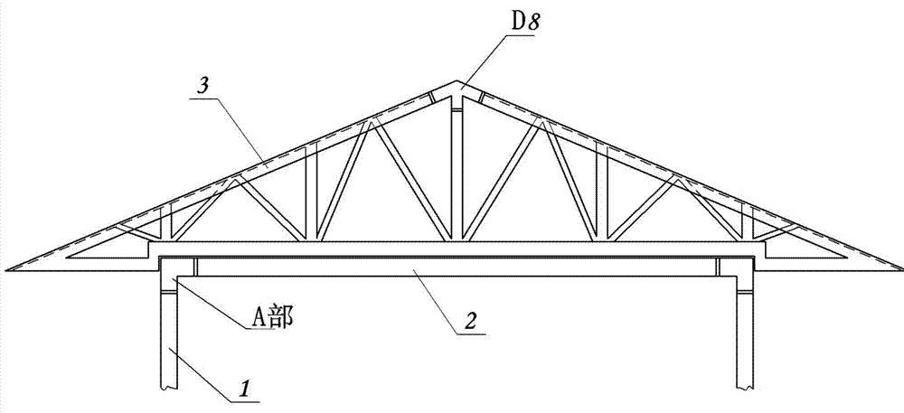 Light ultrathin wall steel structure house