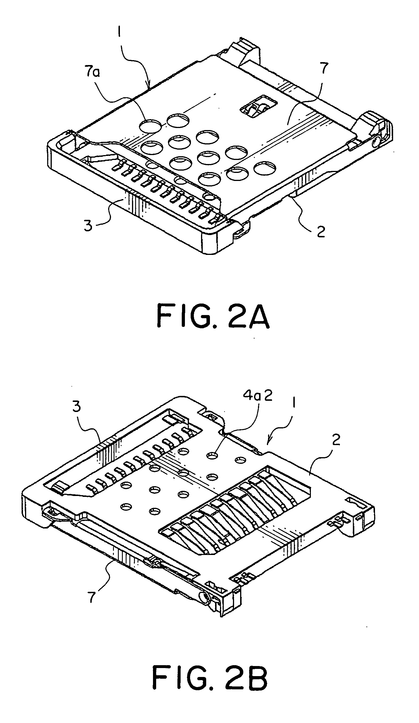 Connector easily enabling electrical inspection of contacts