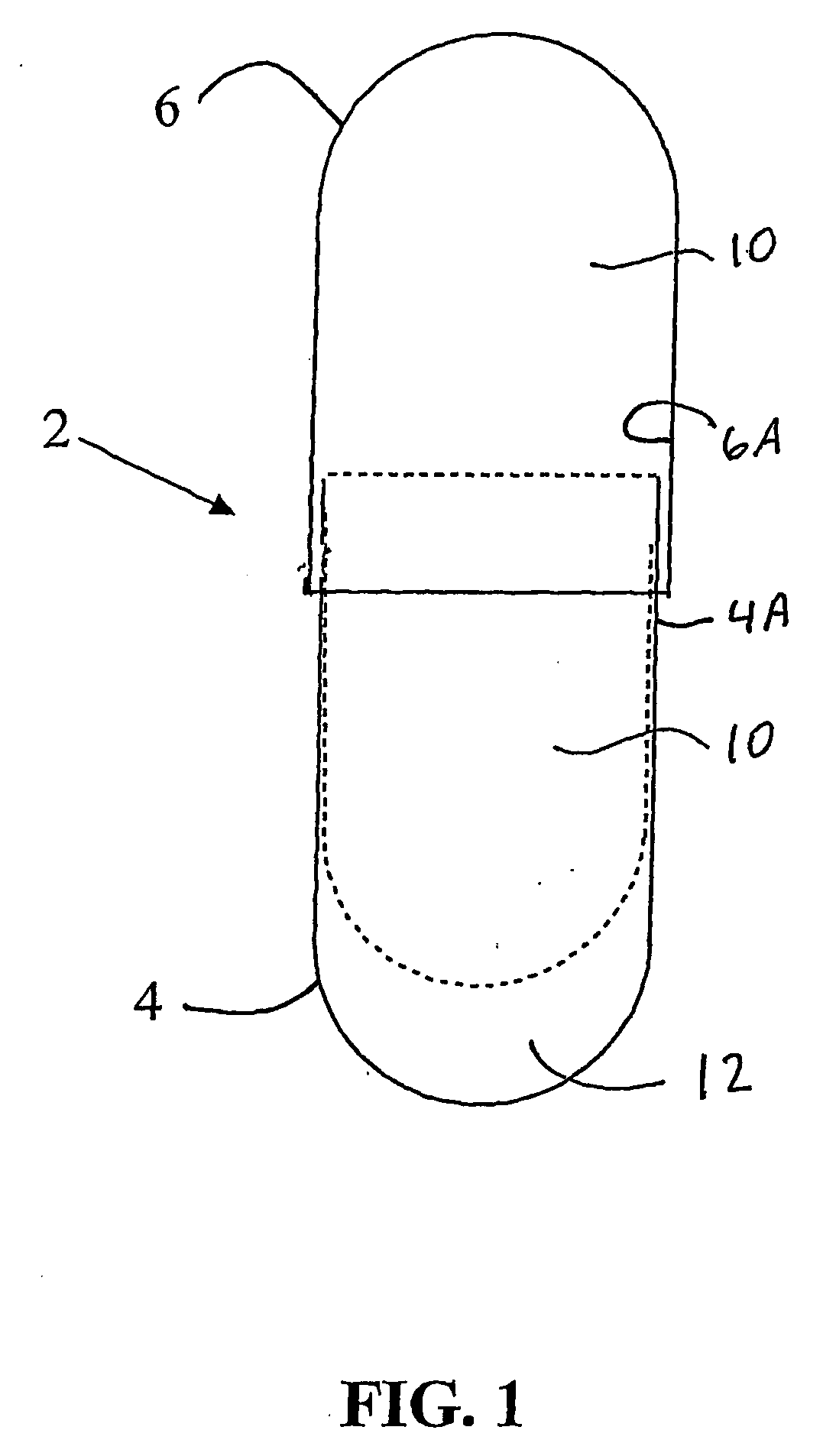 Emetic embedded capsule