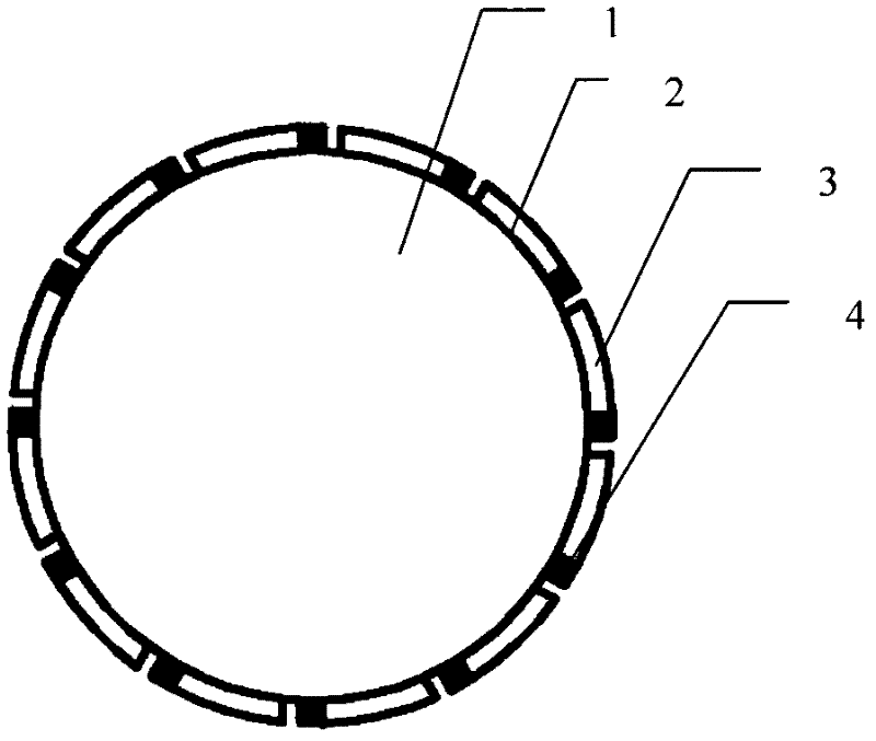 Fin type heat-insulation and radiating cup