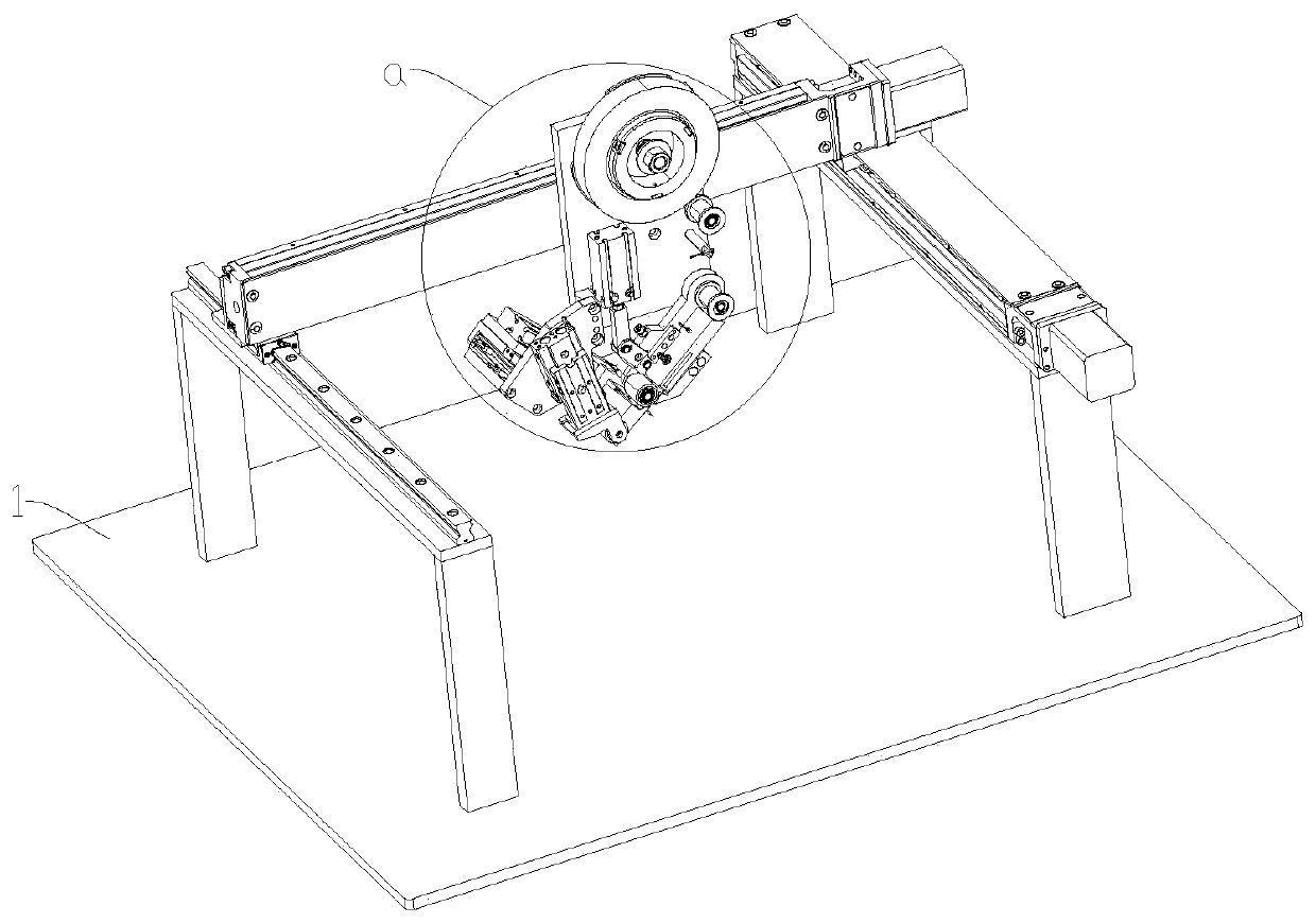 Automatic adhesive tape pasting equipment