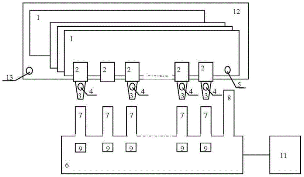 Intelligent optical fiber wiring device and method and management system