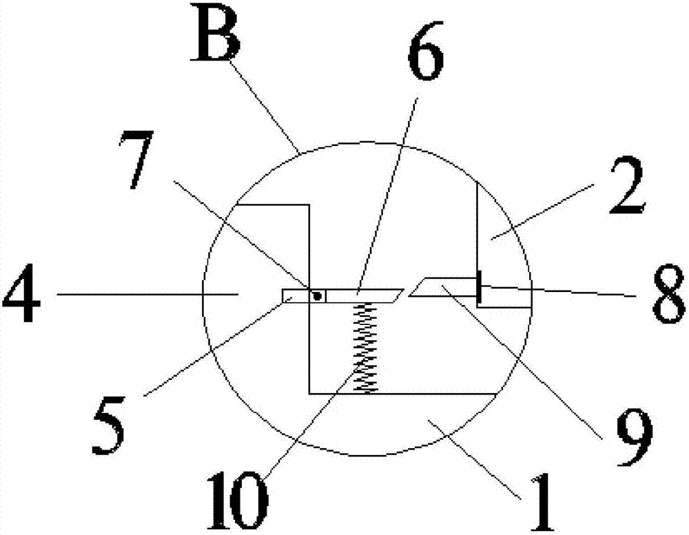 Energy-dissipating Self-resetting Bridge Seismic Block Structure