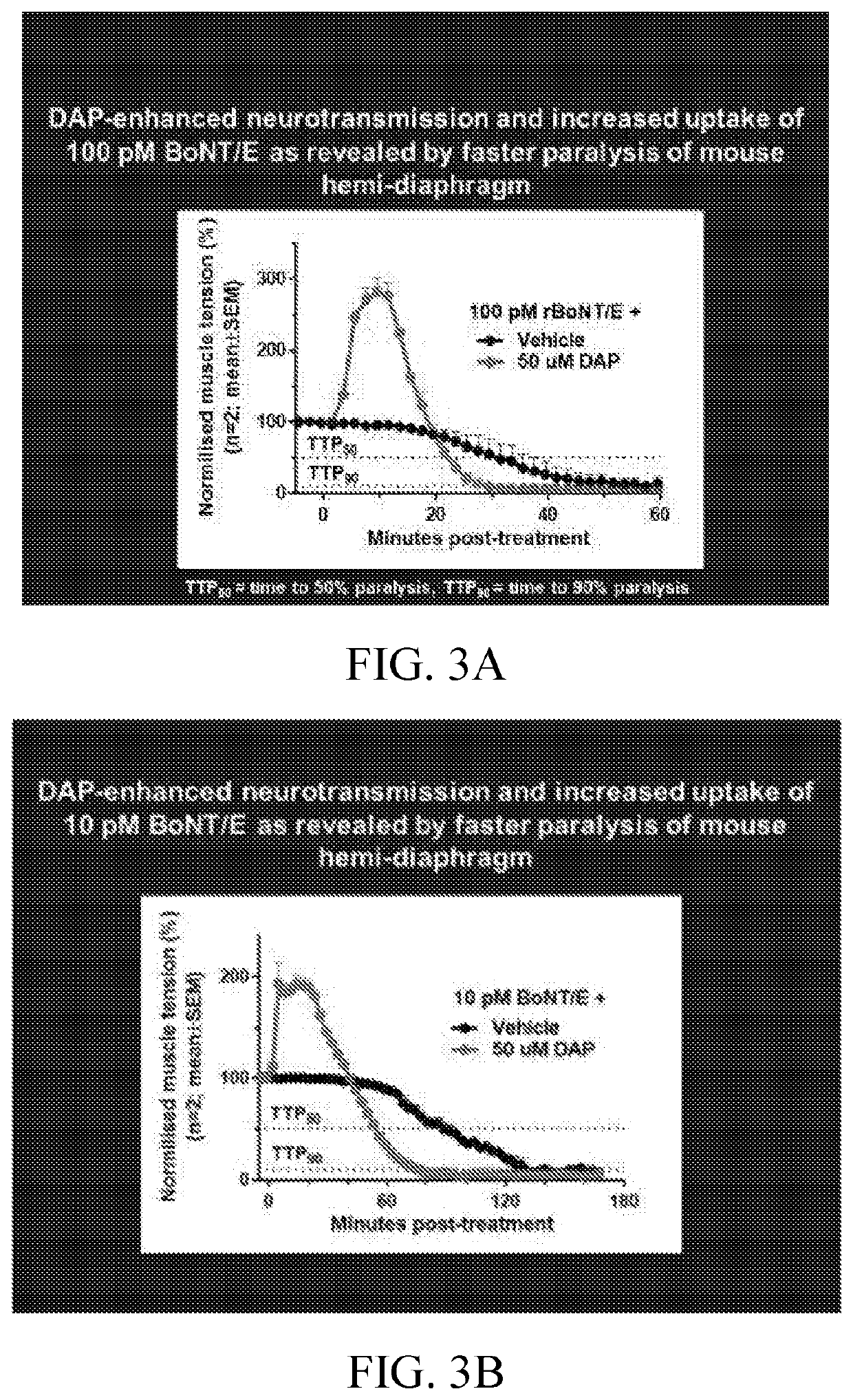 Combination therapy using clostridial toxin derivative and at least one chemical depolarizing agent