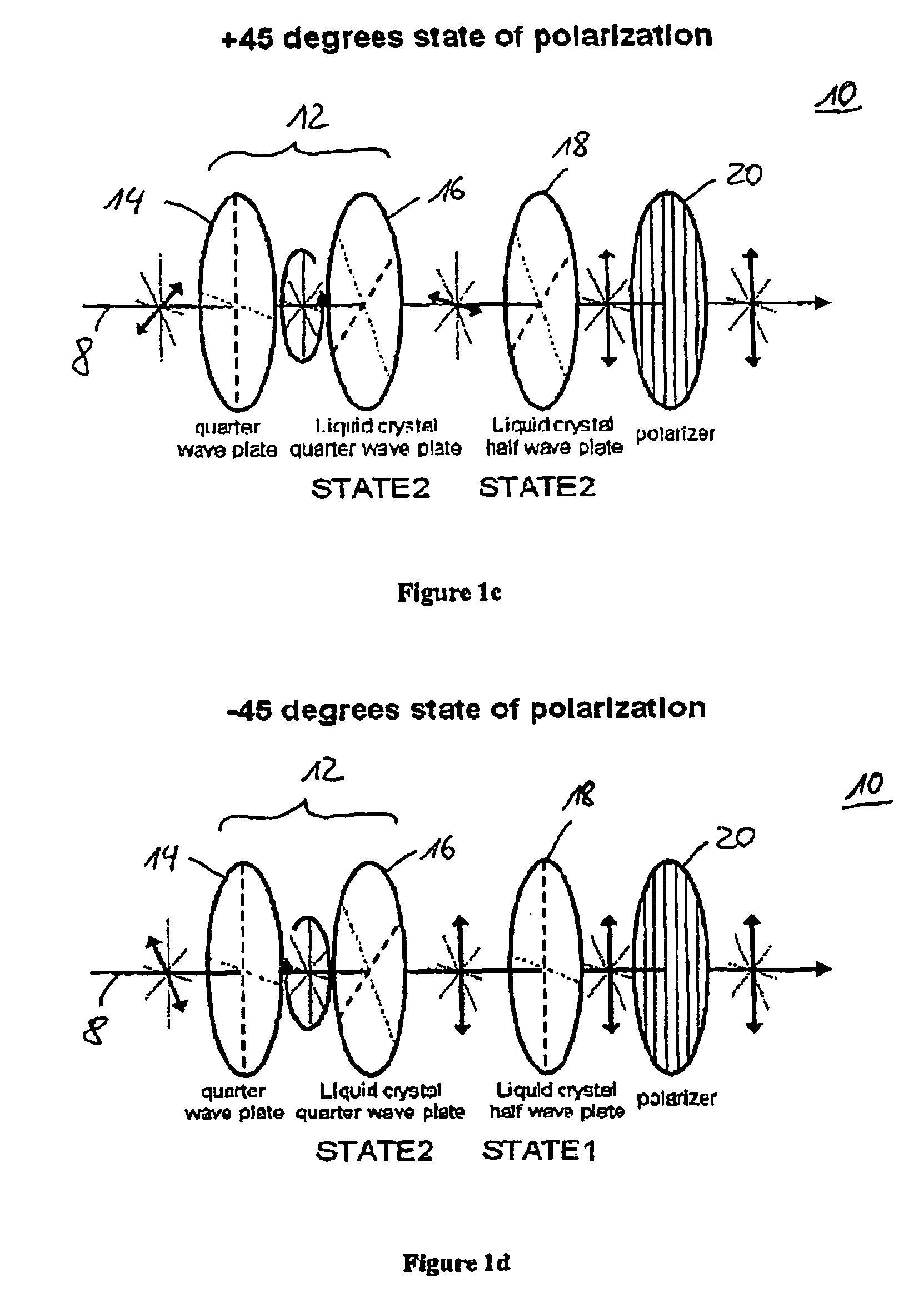 Method and system for stokes polarization imaging