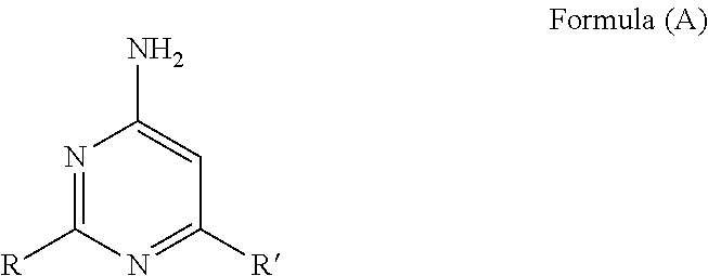 Synthesis of 4-aminopyrimidine compounds