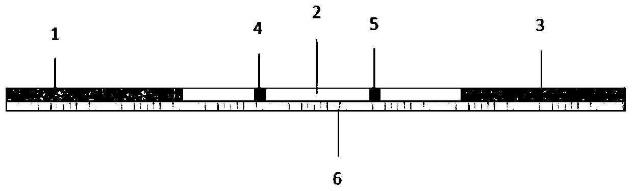 Fluorescent microsphere immunochromatographic test strip for detecting olaquindox residues and application thereof