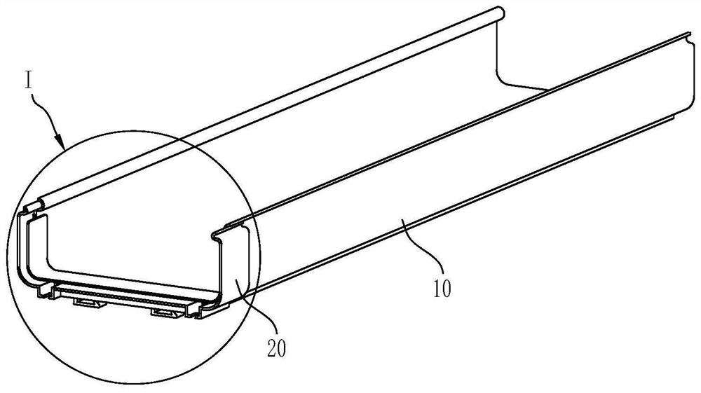 Quick connection type optical fiber channel and installation method