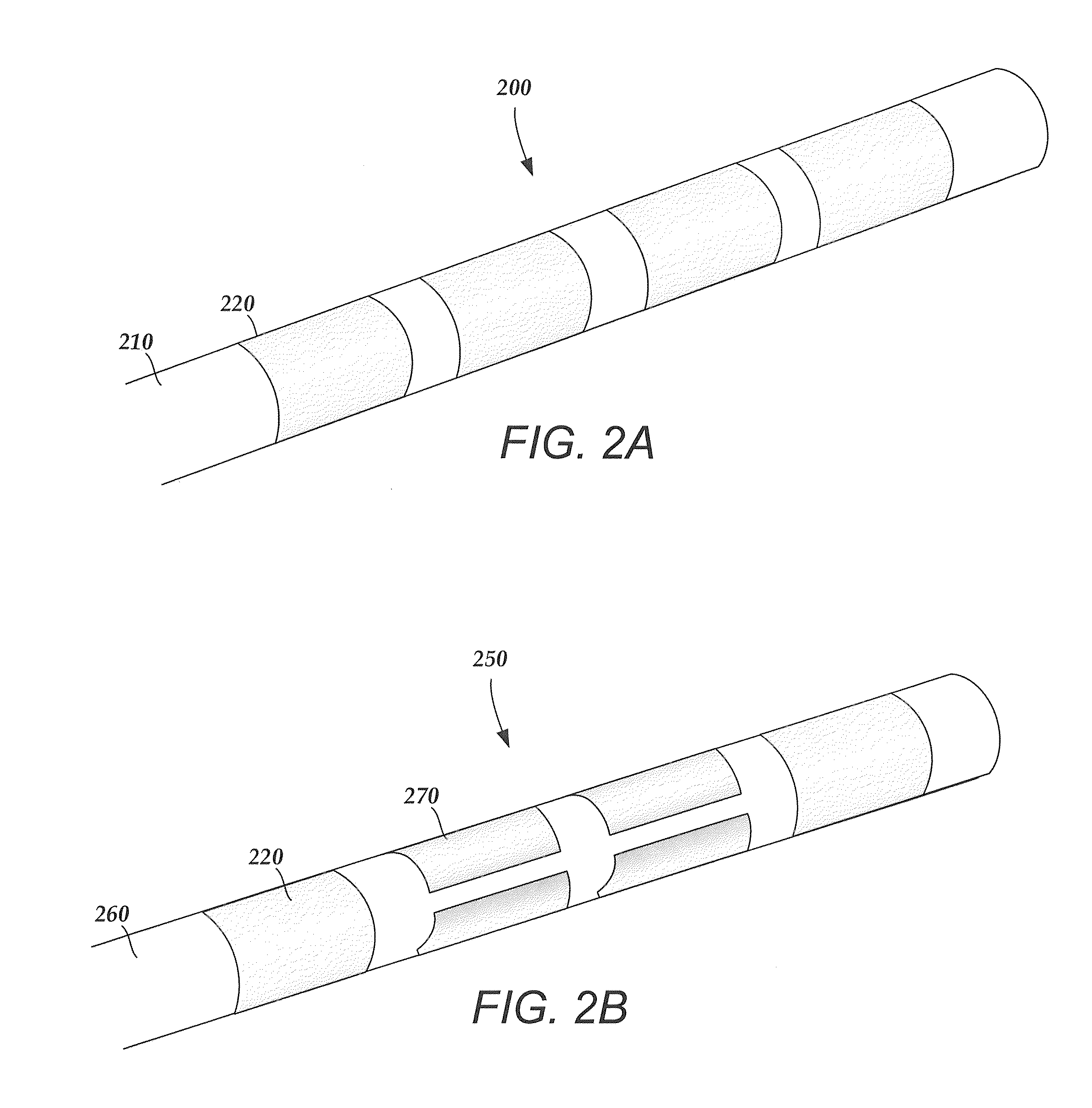 Helical radial spacing of contacts on a cylindrical lead