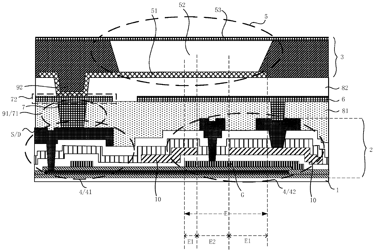 An organic light-emitting display panel and an organic light-emitting display device