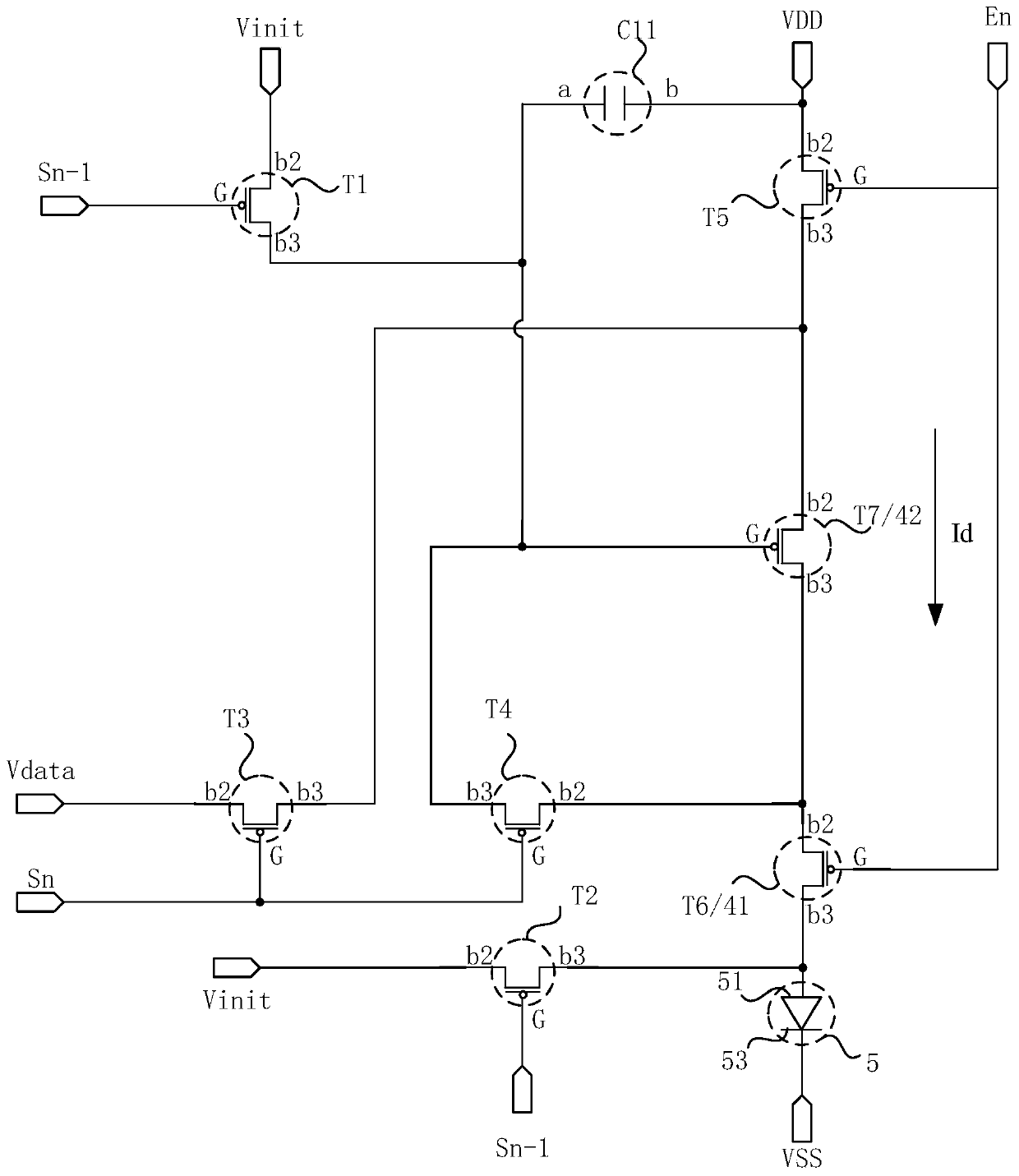 An organic light-emitting display panel and an organic light-emitting display device