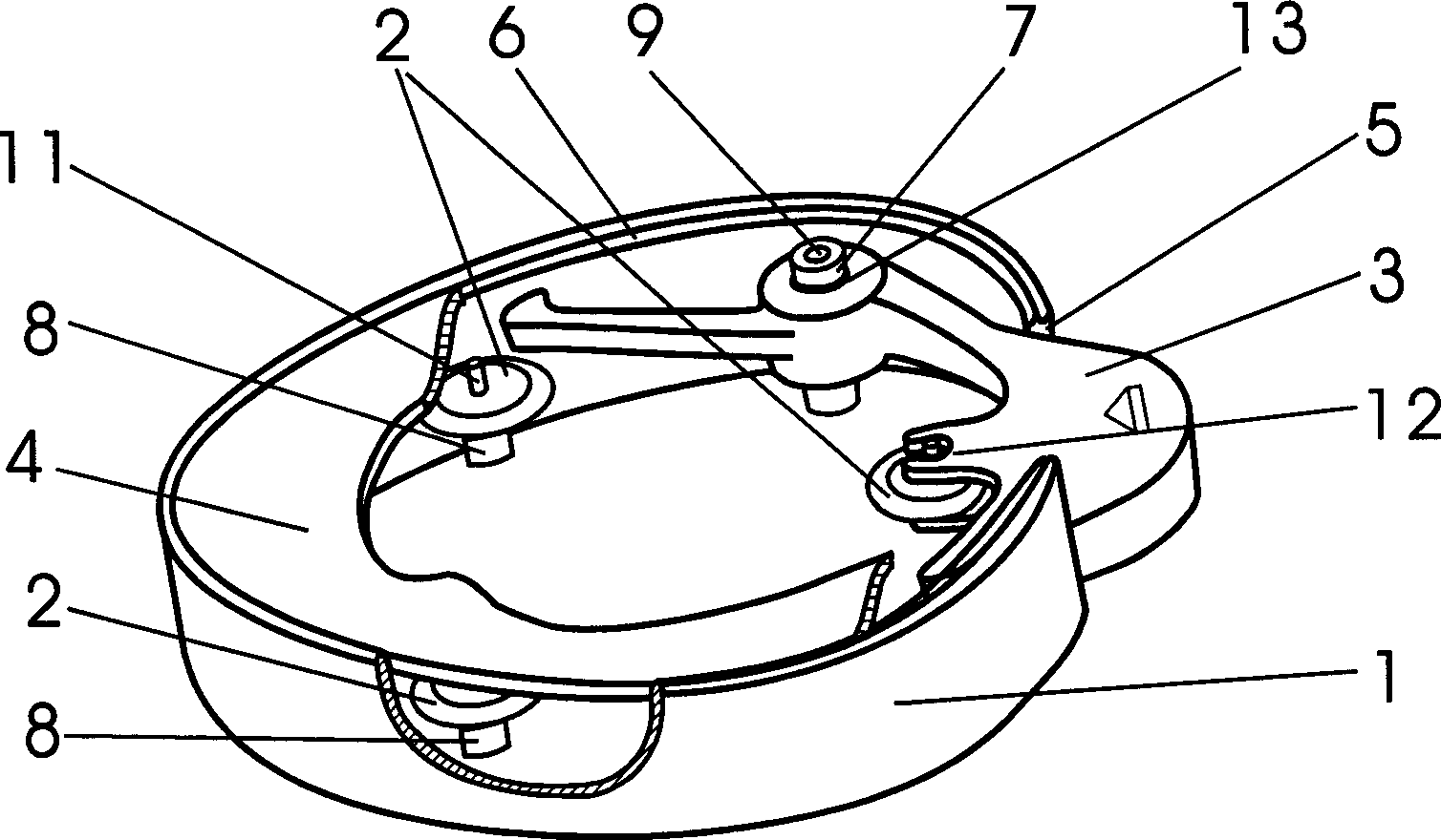 Bottle seal film removing device