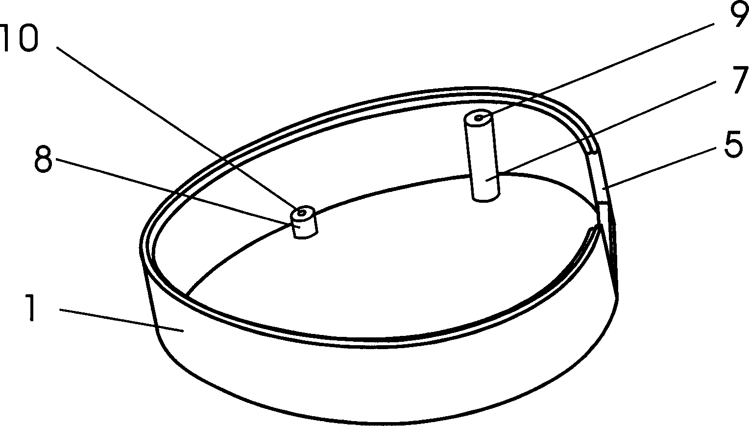 Bottle seal film removing device