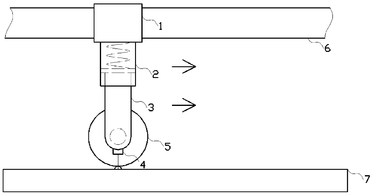 Automatic plane detection grinding device