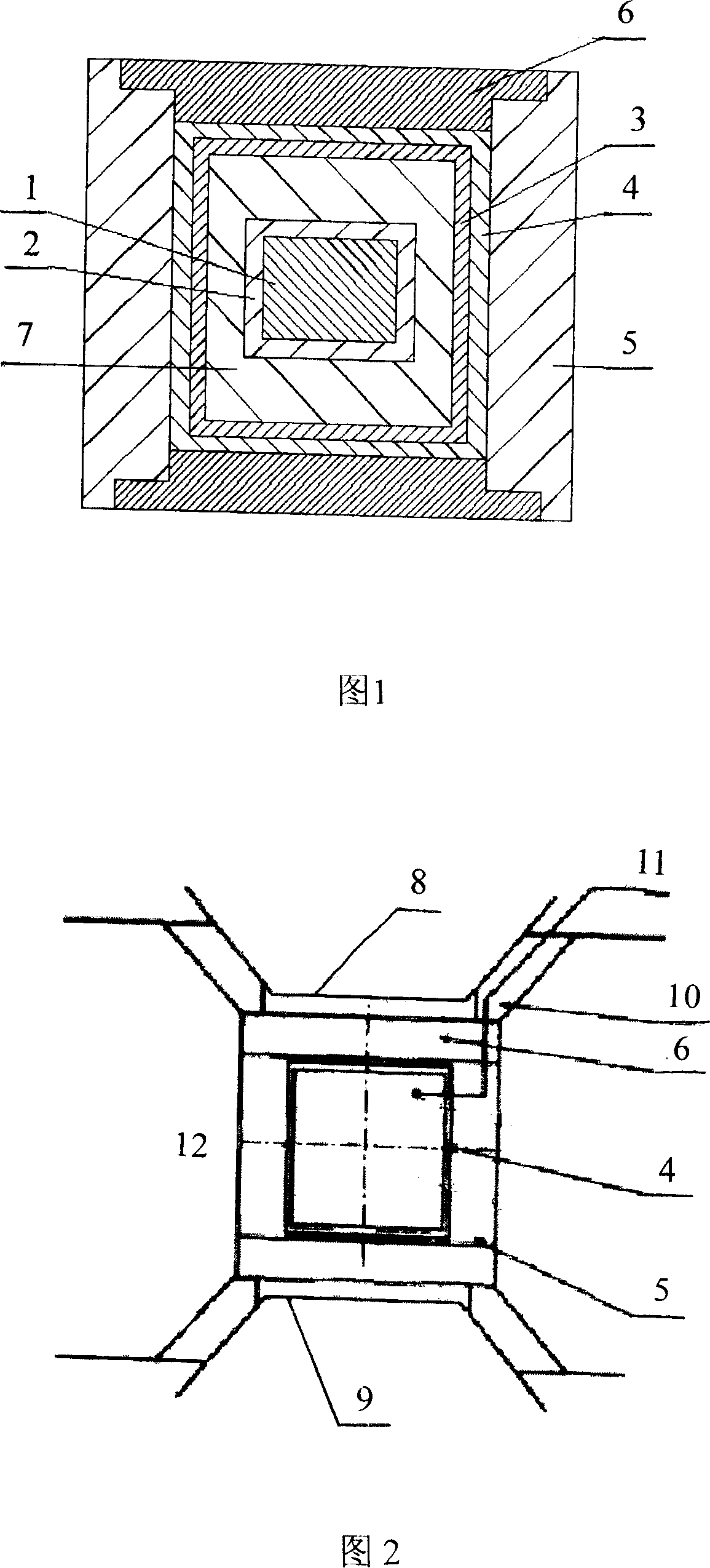 Nano-nano type Al2O3-base heterogeneous ceramic and its preparing method