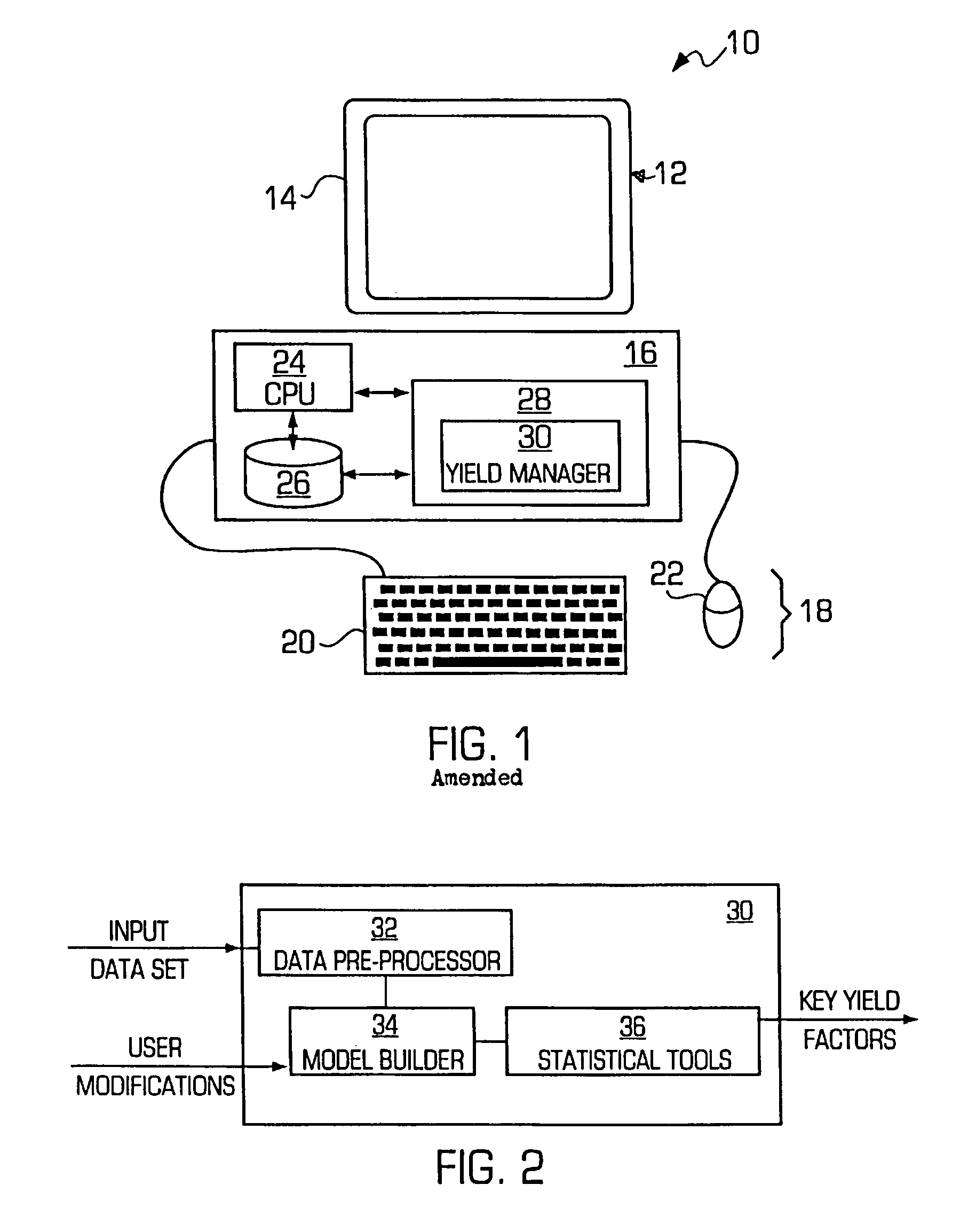 Semiconductor yield management system and method