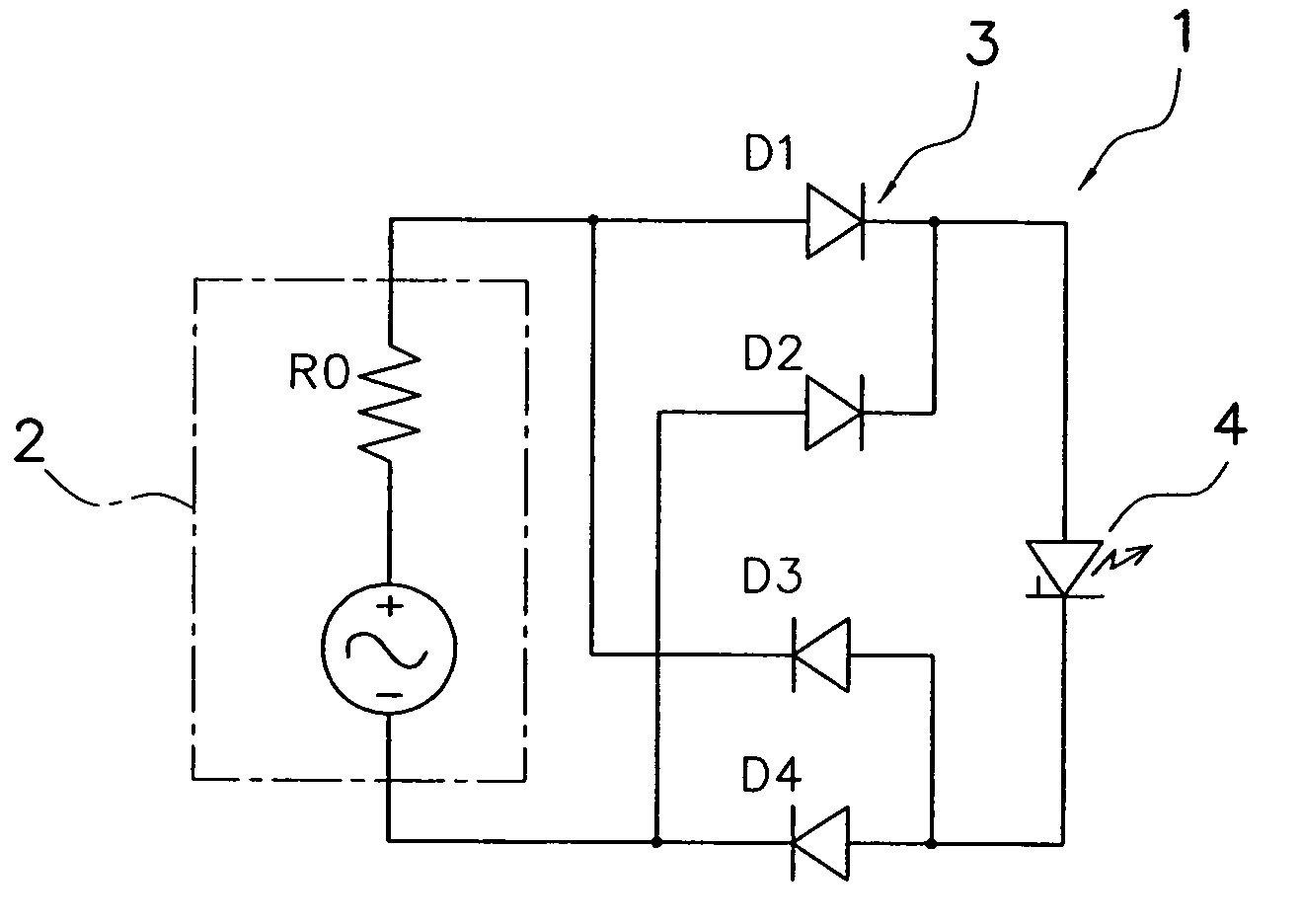 Bicycle lighting device