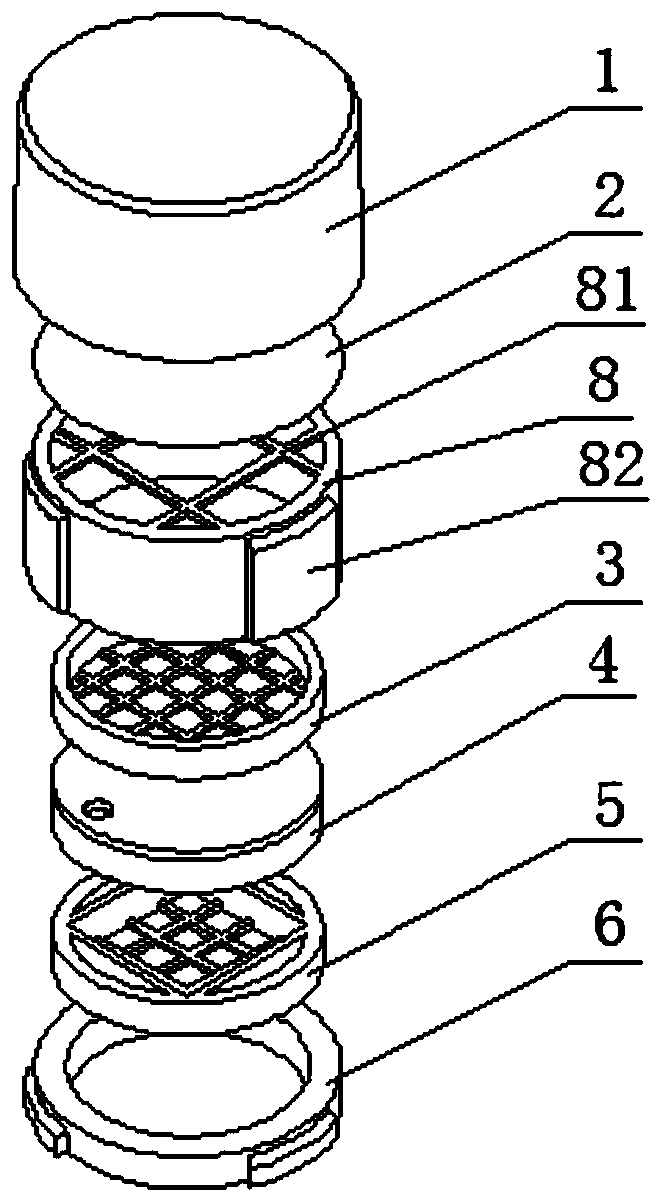 Automobile lamp rear cover for quickly filtering fog, automobile lamp assembly and automobile