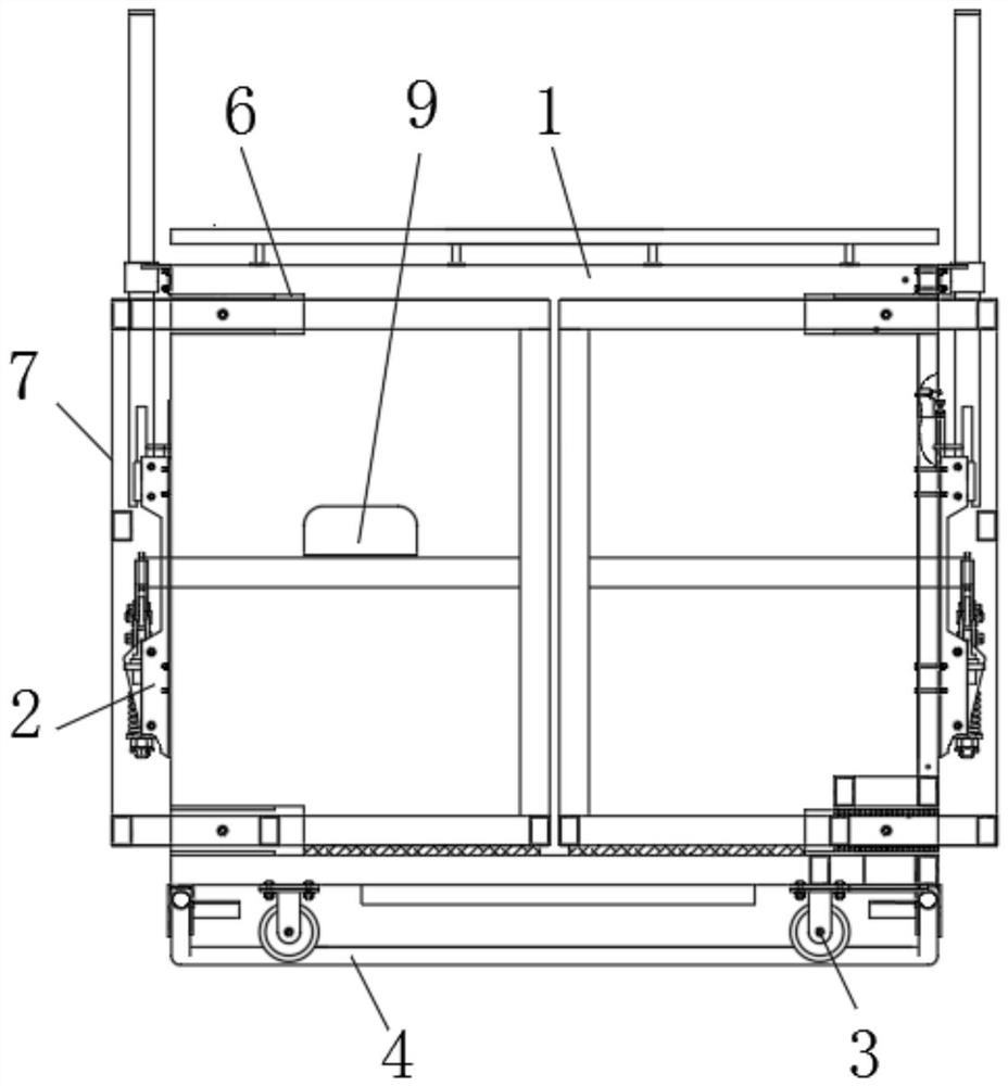 Suspended working platform for building maintenance