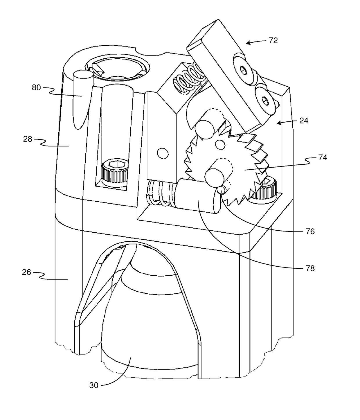 Pneumatic system and method for simulated firearm training