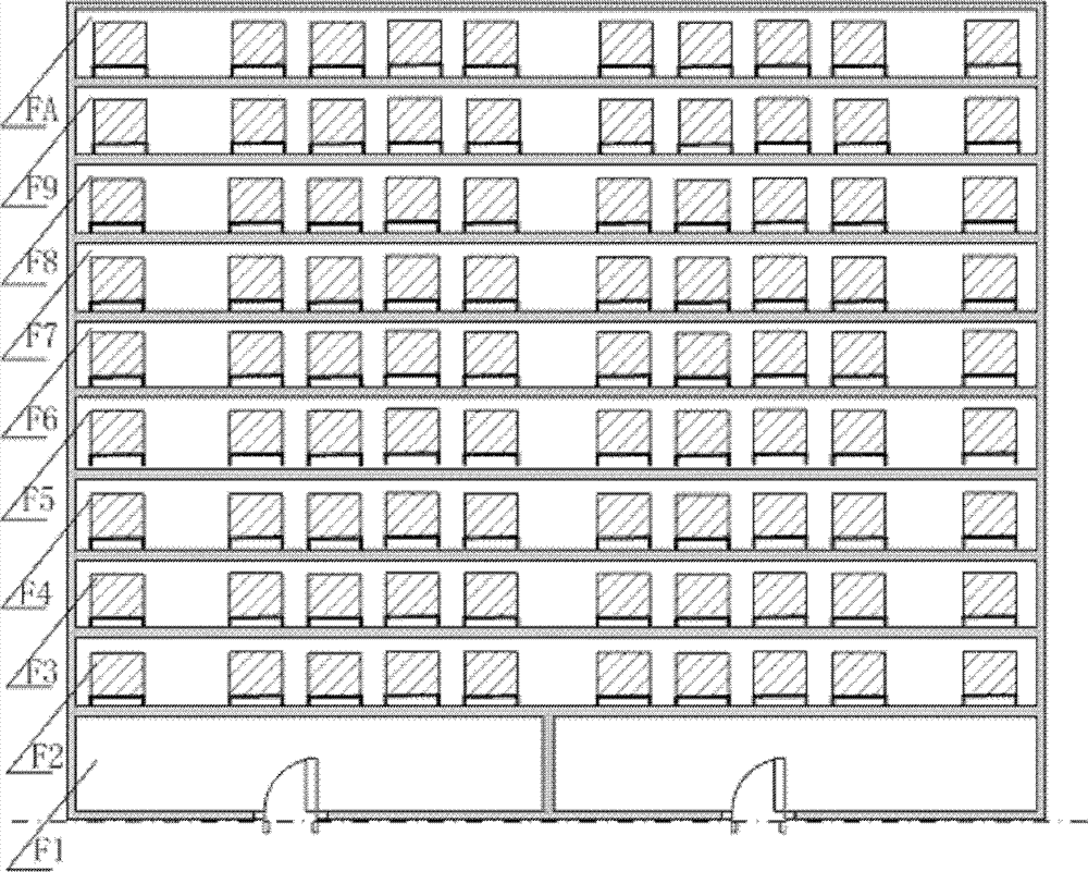 Automatic high-density three-dimensional storage system