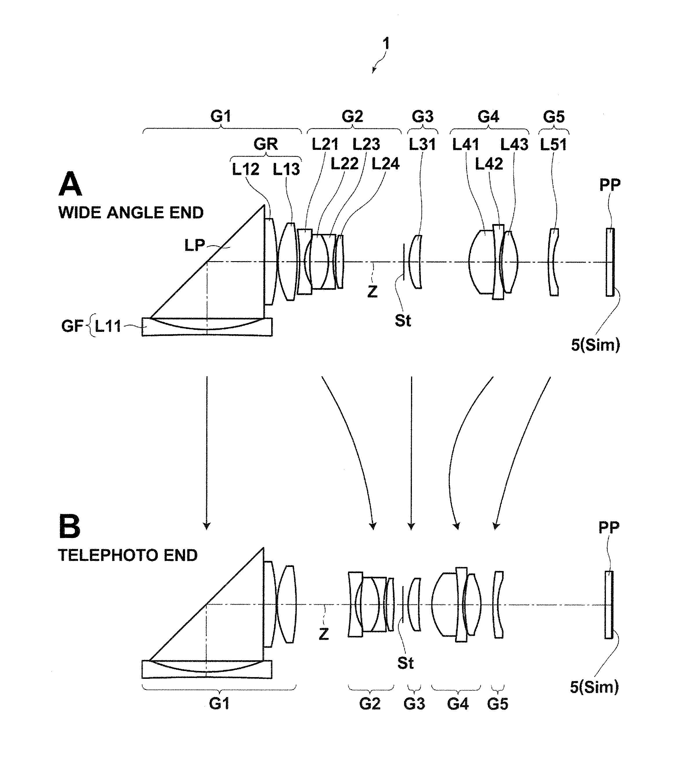 Zoom lens and imaging apparatus