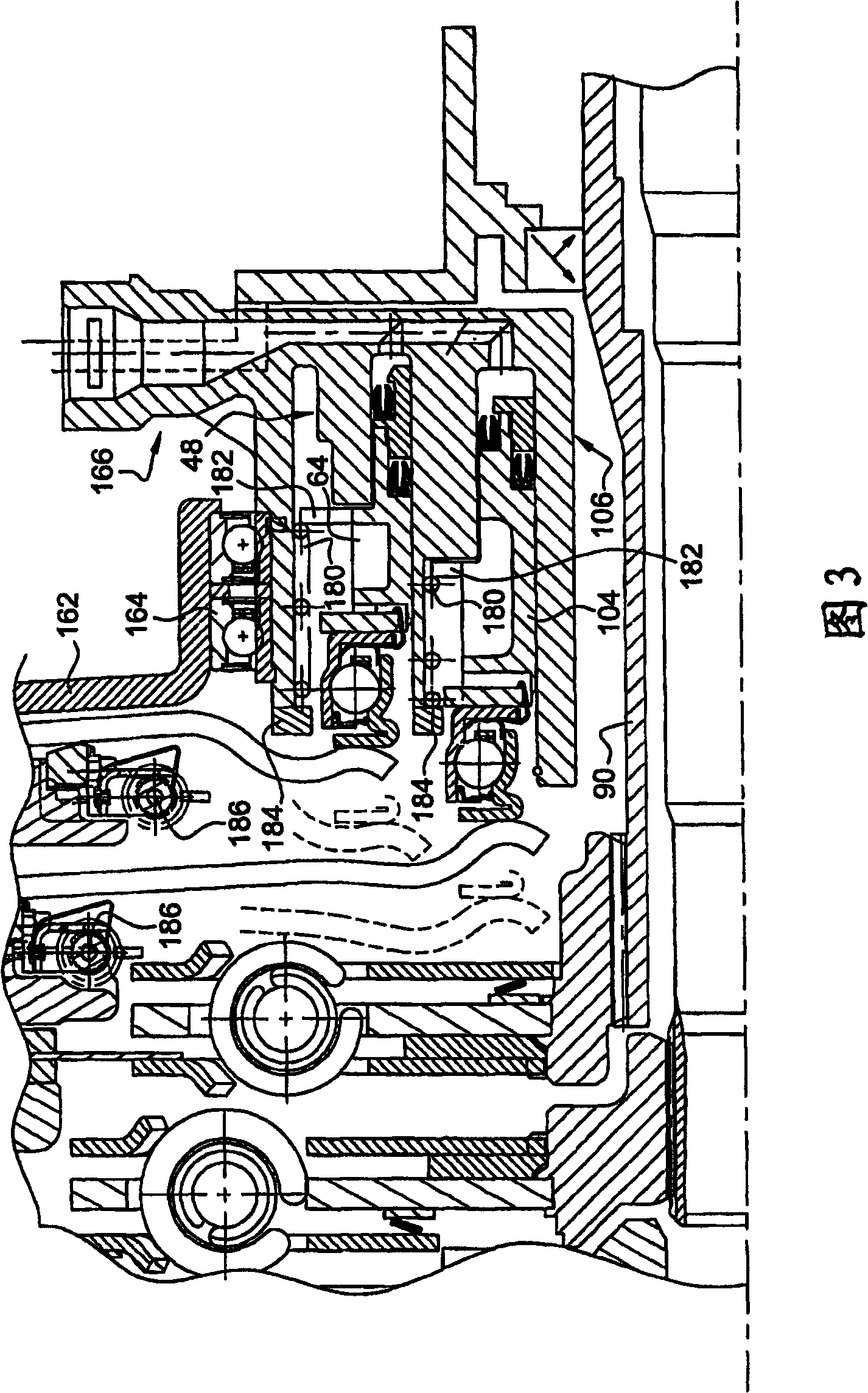 Torque transmission device for a motor vehicle