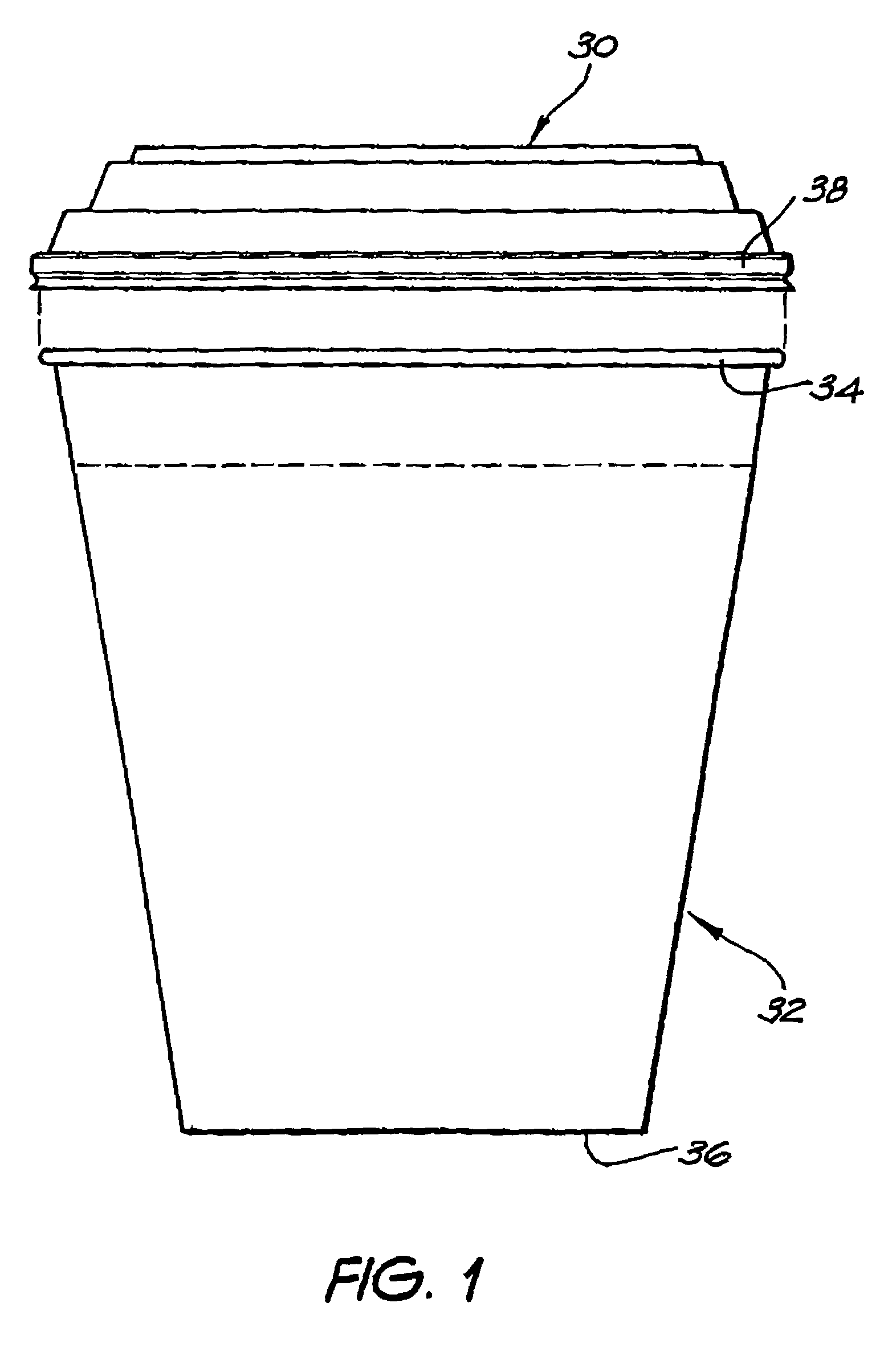 Lid for a disposable beverage container