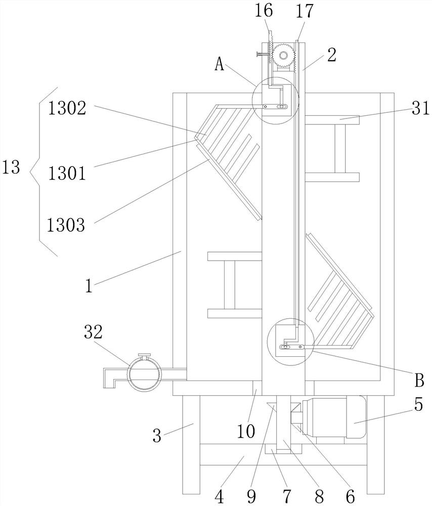 Uniform stirring equipment for production of rice peptide