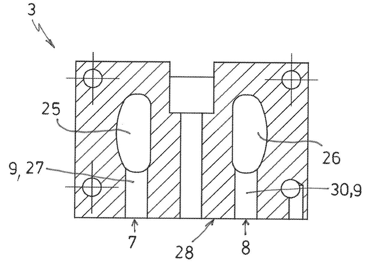 Flow rate measuring unit and flow rate control unit