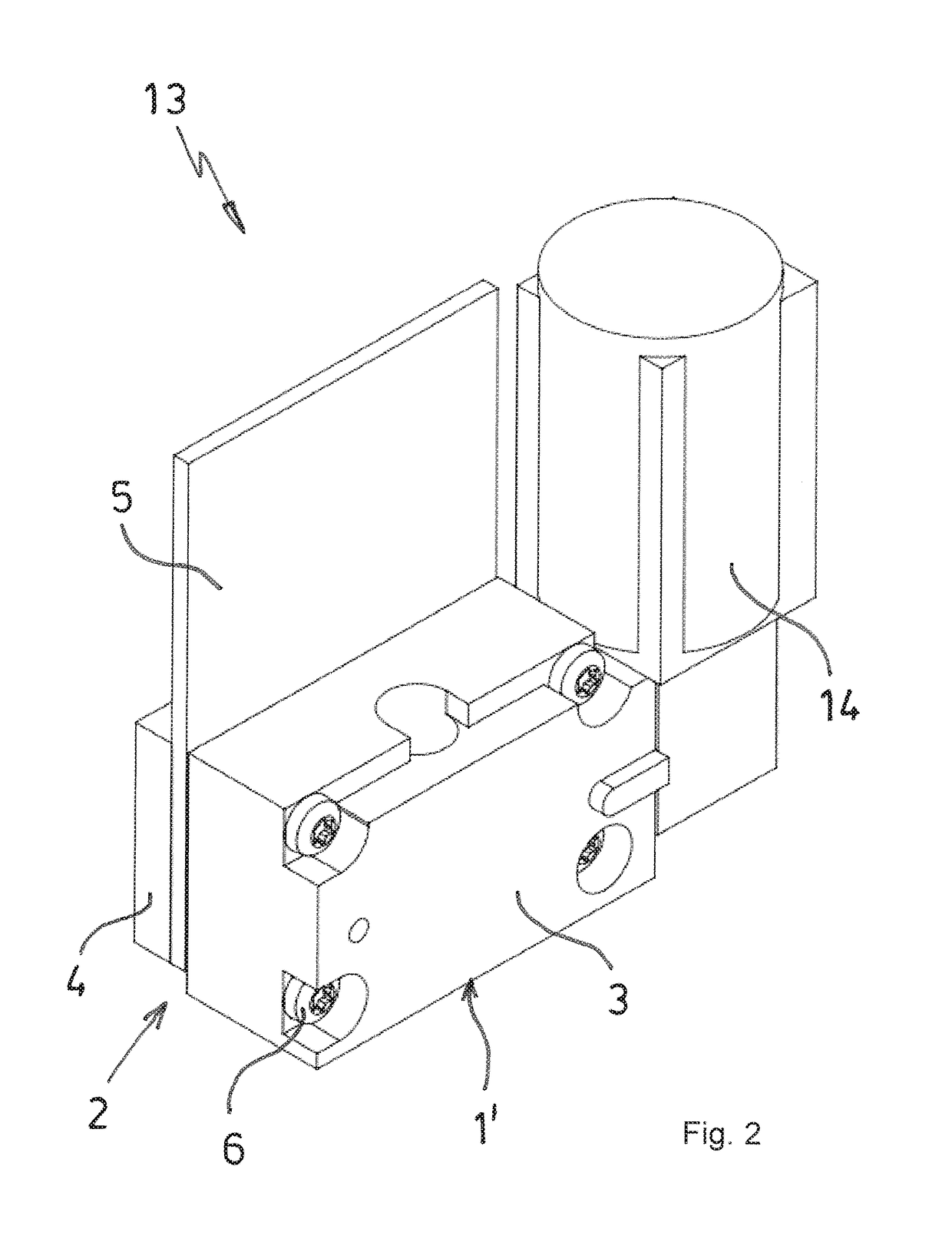 Flow rate measuring unit and flow rate control unit