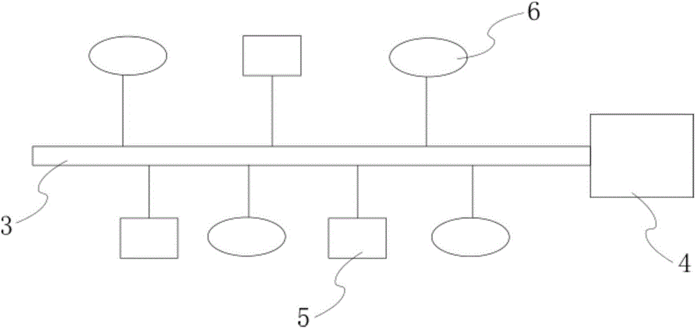 Distributed power grid electric energy quality prediction method and apparatus