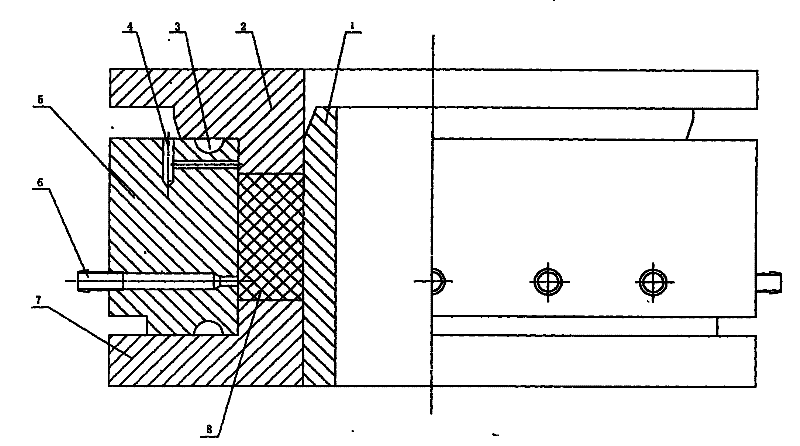 Process for manufacturing integral molding epoxy glass fibre laminated insulating joint pad