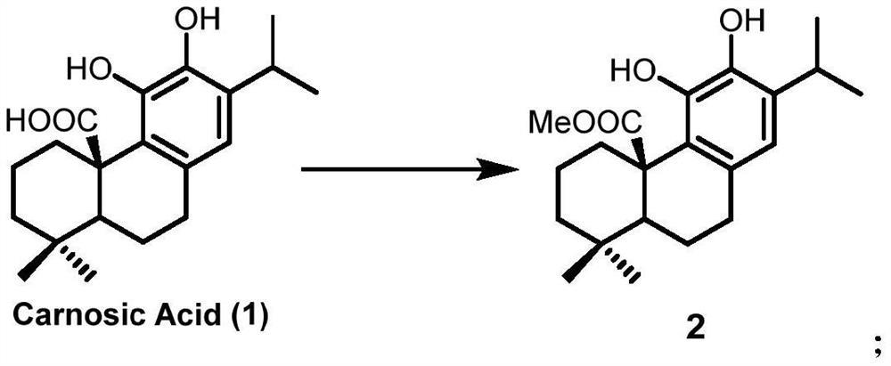 Preparation method of Icetaxane type abietane diterpene