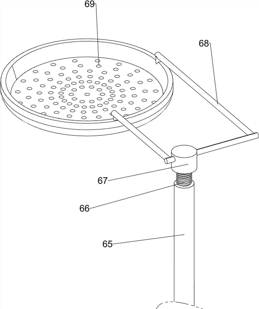 Coffee powder scattering machine for making milk tea