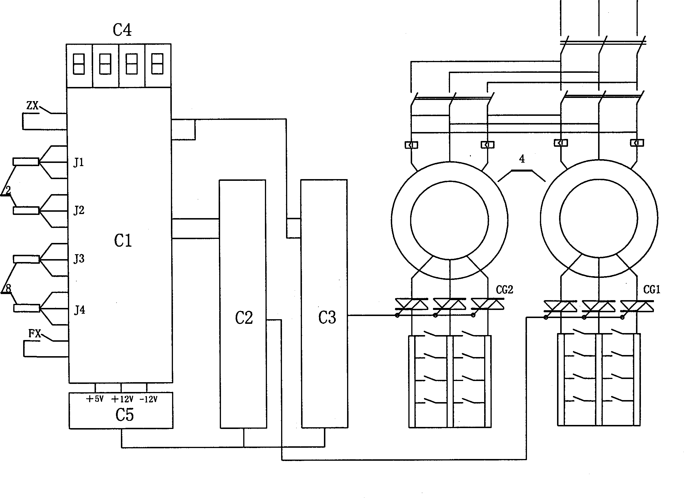 Rail-gnawing prevention device for double-track vehicle