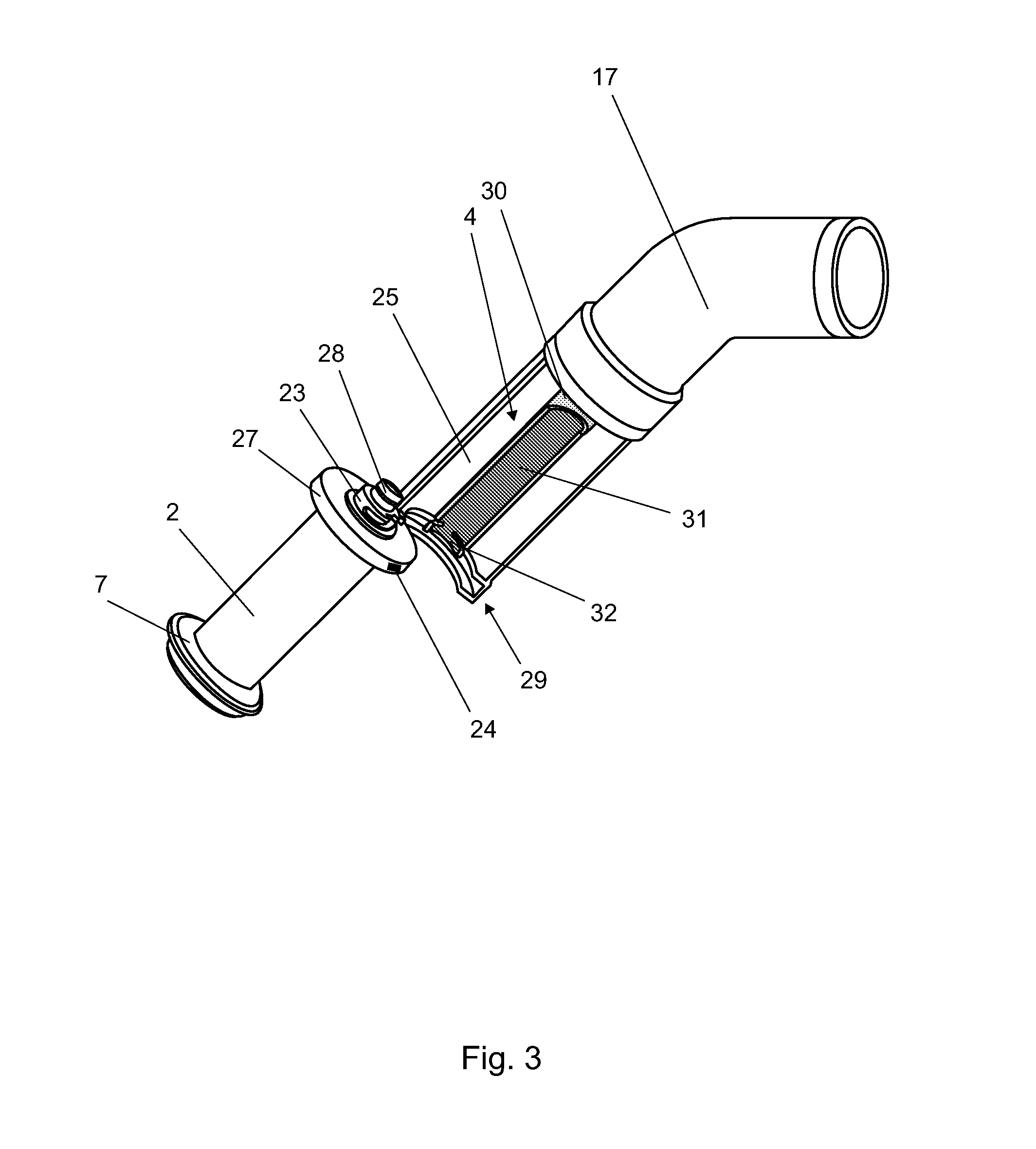 Holder armature for an interchangeable measuring probe