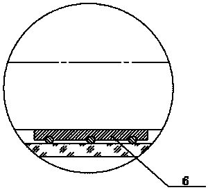 Testing device for while-drilling acoustic logging instrument