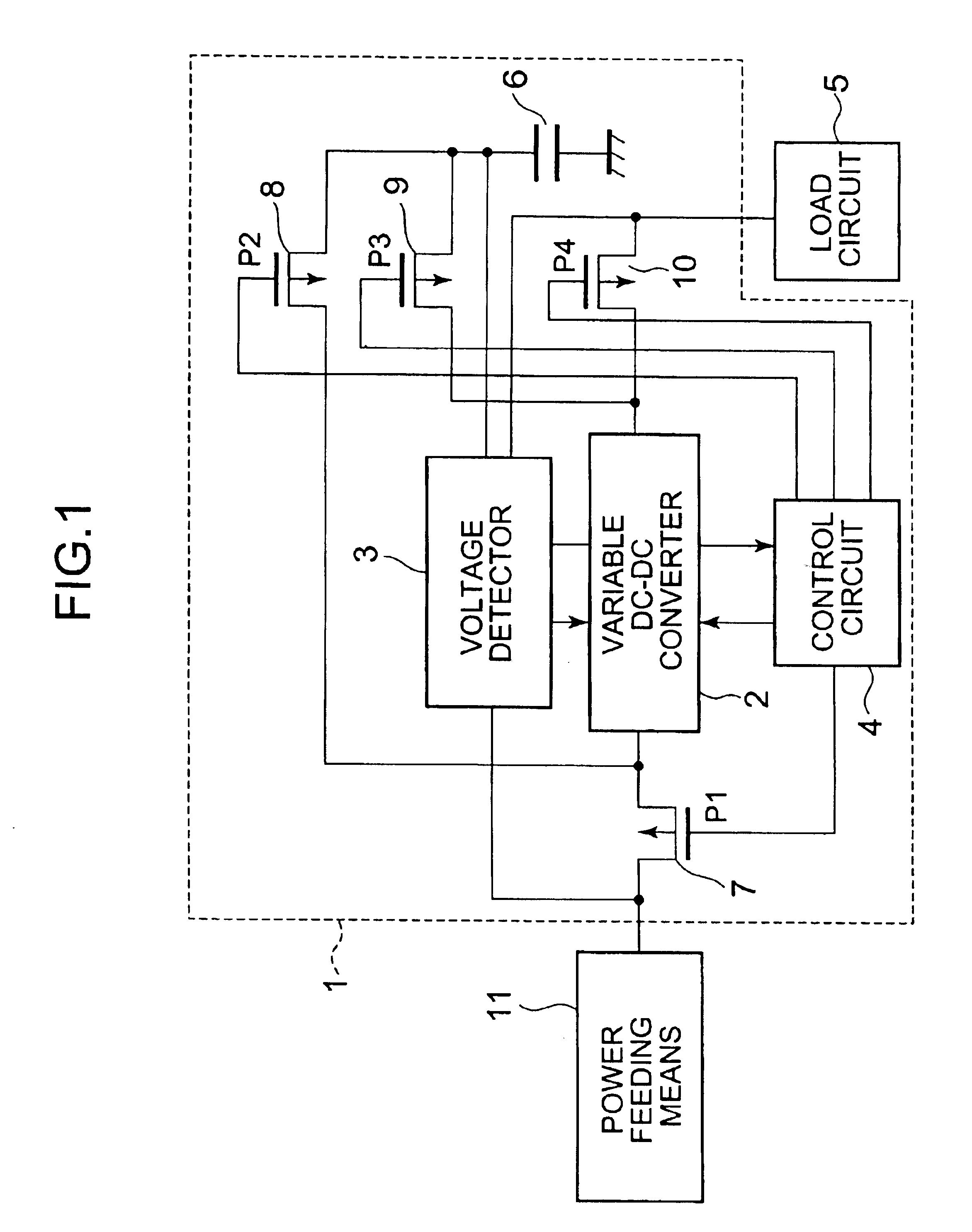 Power source inverter circuit