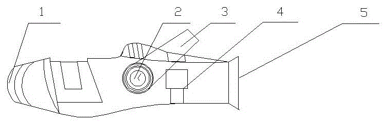 Lighting fire nozzle