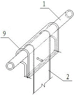 Sand-bed-free vacuum preloading and water bag heaped loading combined reinforcing device and method for soft soil foundation