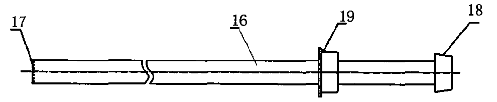 Electric excising device for gynaecologic operation