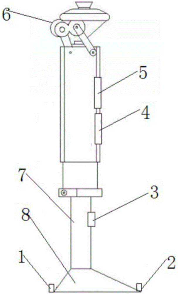 A road condition recognition system for above-knee prosthesis