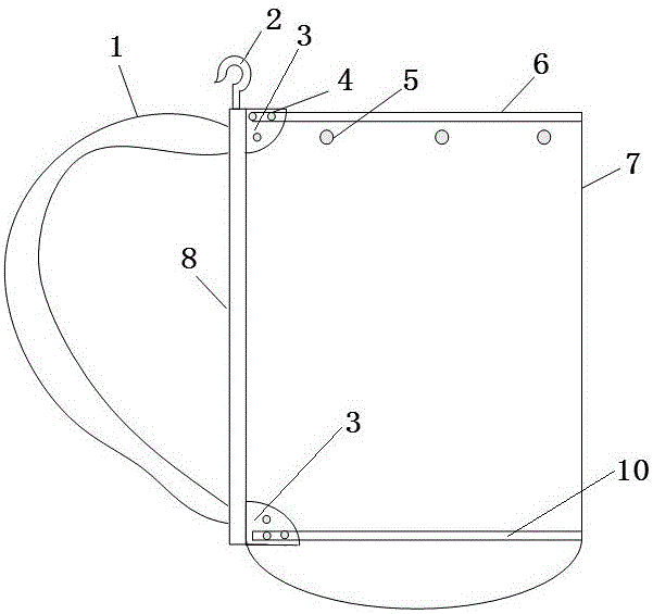 Nest cleaning auxiliary tool