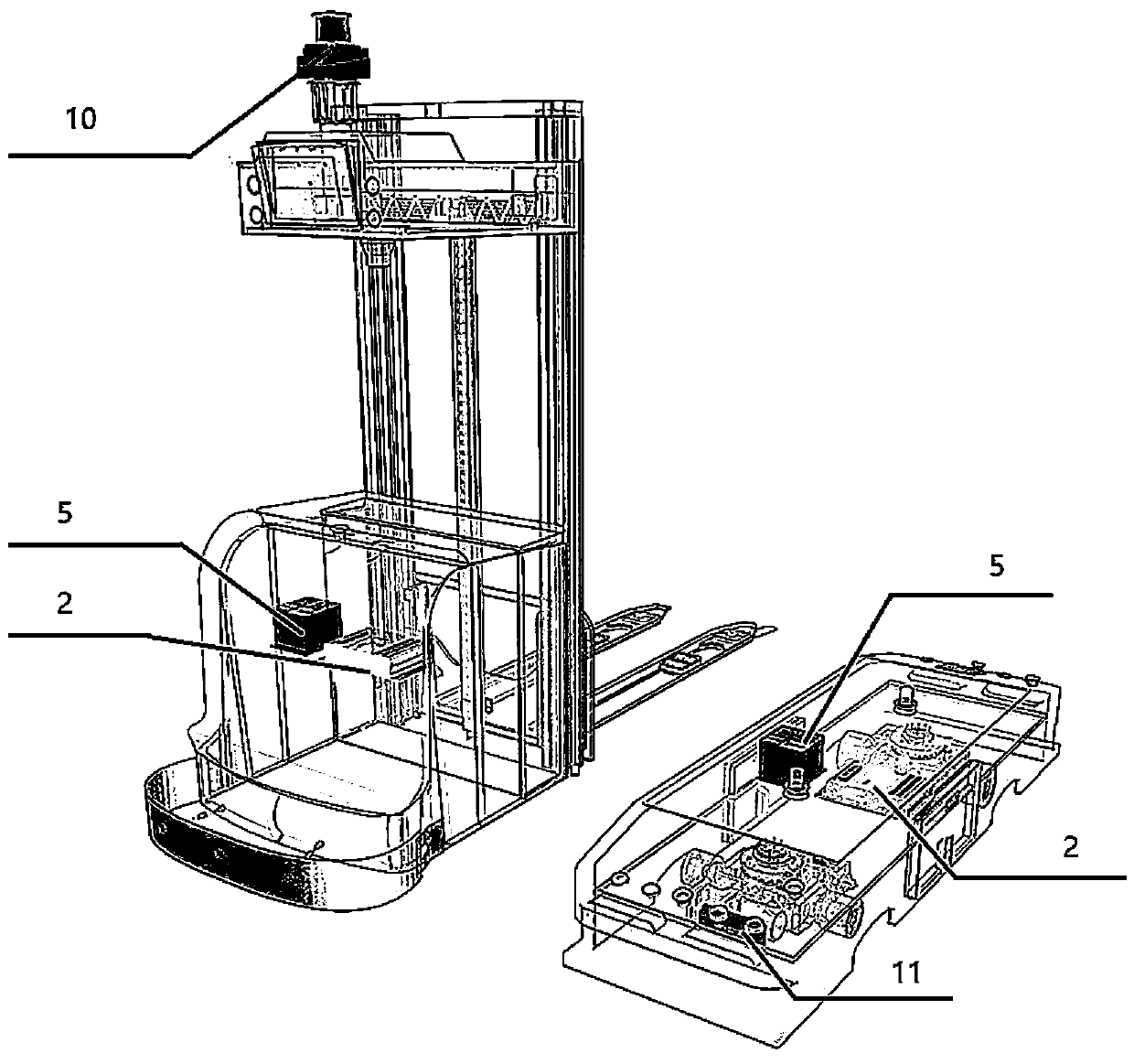 AGV universal solution platformization kit