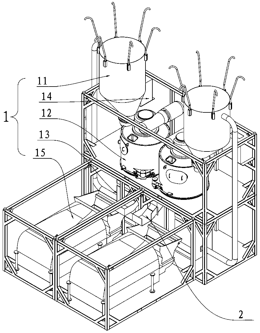 A foundation grouting operation system for offshore wind turbines