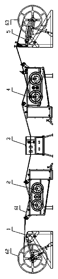 Environment-friendly cleaning and maintenance machine for steel wire rope